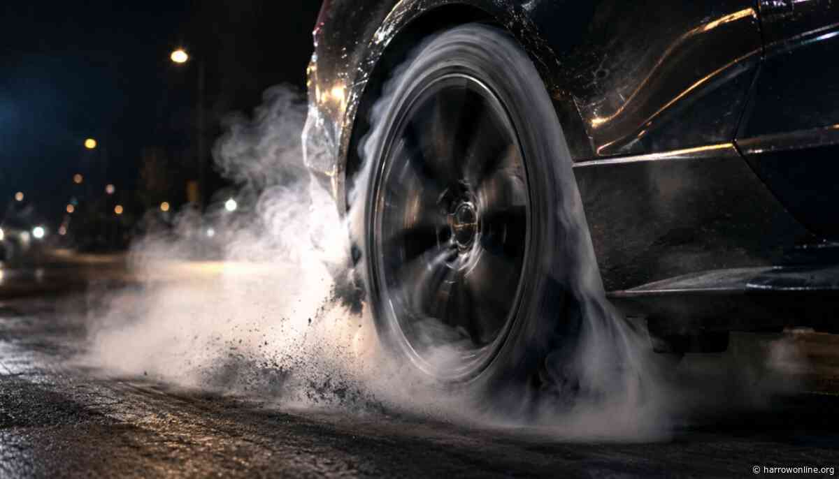 Harrow man ordered to pay more than £9,000 after performing doughnuts in BMW