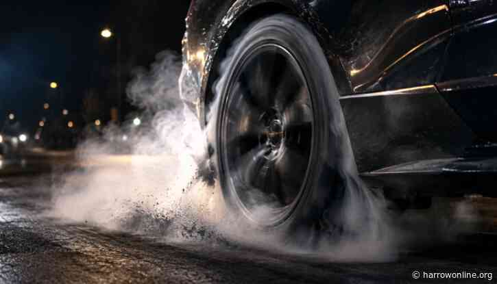 Harrow man ordered to pay more than £9,000 after performing doughnuts in BMW