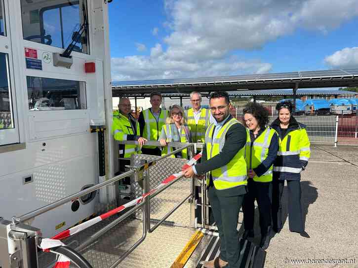 Ambulift zonder dieselmotor op Groningen Airport Eelde in gebruik genomen
