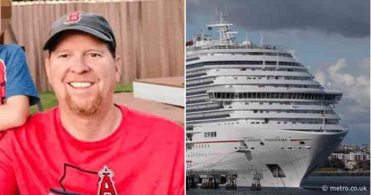 Dad-of-three who ‘jumped off cruise ship’ was on wedding anniversary trip
