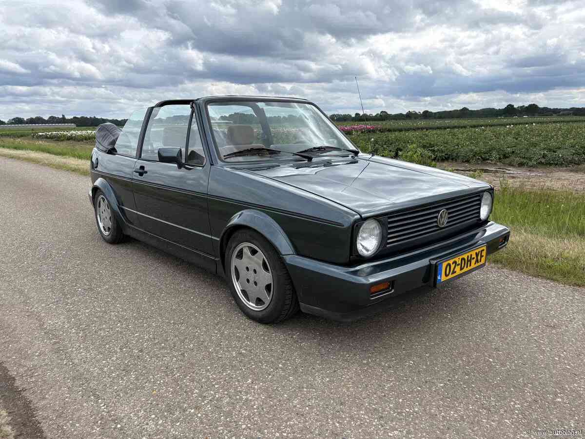 Deze Golf heeft misschien wel het leukste kenteken van Nederland