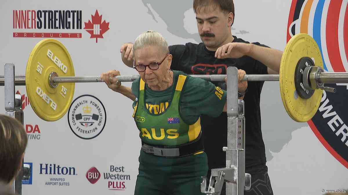 82-year-old powerlifter returns home to compete in championship