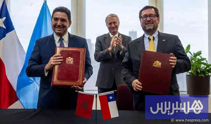 قضية الصحراء المغربية تفتح باب التعاون الاقتصادي بين المغرب والشيلي