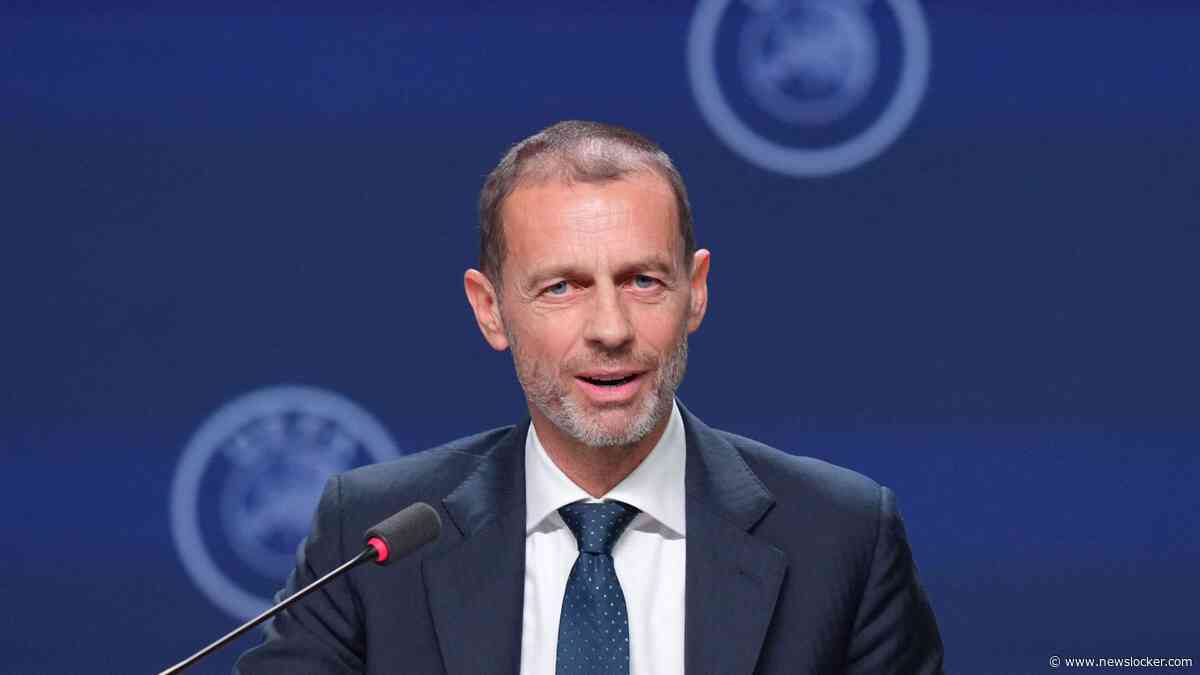 UEFA-topman Aleksander Ceferin: ’Geschonden vertrouwen in wereldvoetbal niet teruggekeerd’