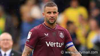 Kyle Walker is spotted 'completely plastered' alone late at night in Cannes after partying all day with wife Annie Kilner on break from football struggles