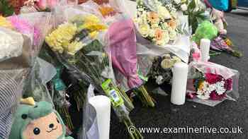 Touching tributes left after woman and three children die in horror house fire