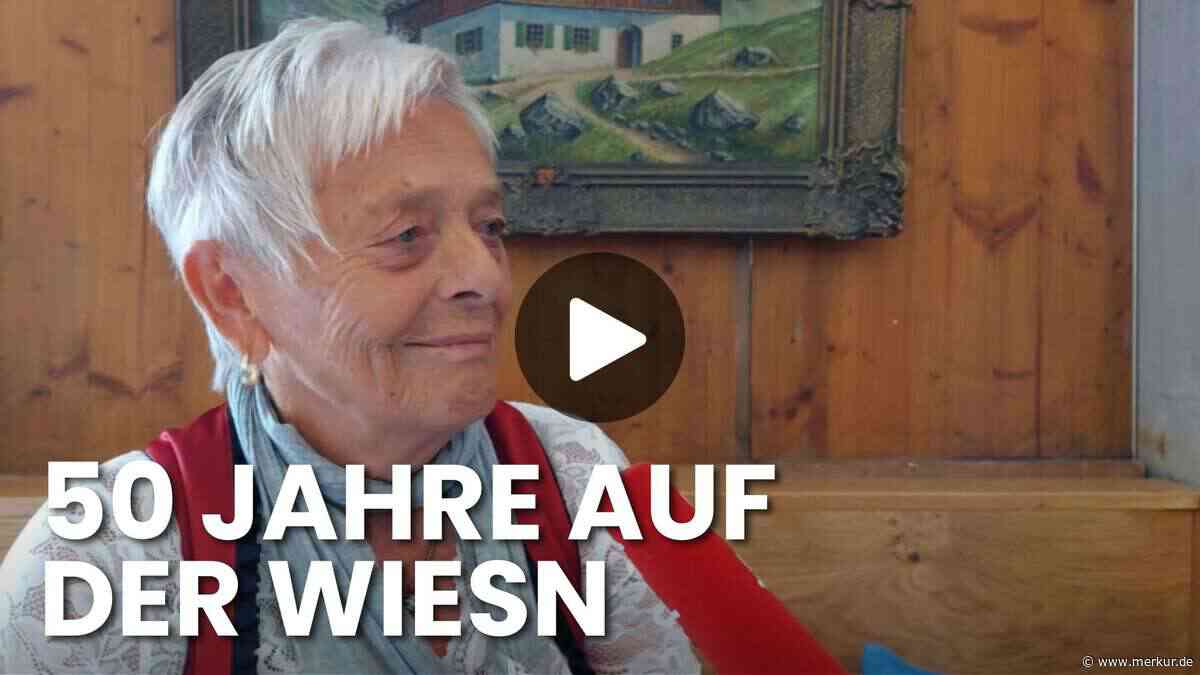 „Die Wiesn brauche ich“ – diese Frau ist eine wahre Oktoberfest-Legende