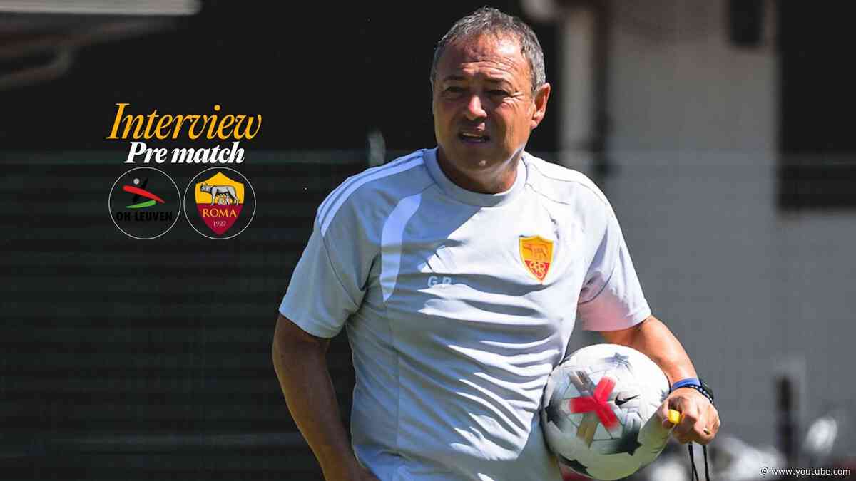 INTERVISTA PIOVANI | Pre Match | OH Leuven-Roma | Uefa Women's Champions League