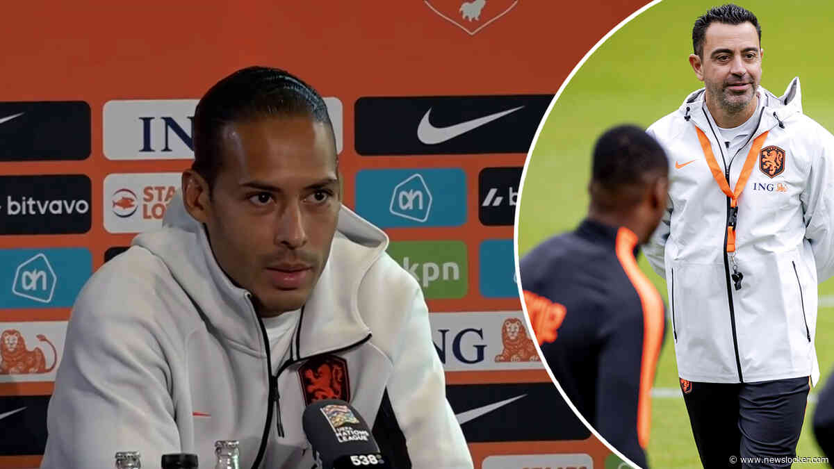 Virgil van Dijk over Oranje-selectie na contact met Xavi: ‘Omdat ik Virgil van Dijk ben’