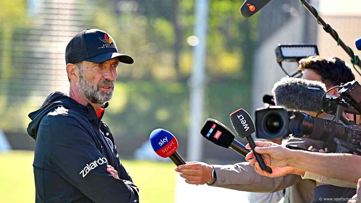 Vor Deutschland gegen Niederlande: Klopp überrascht Reporter mit spontaner PK