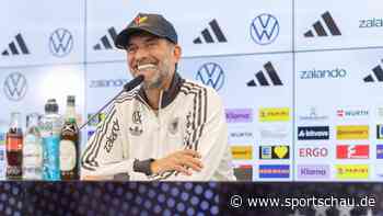 Abschluss-PK mit Klopp vor dem Spiel gegen die Niederlande