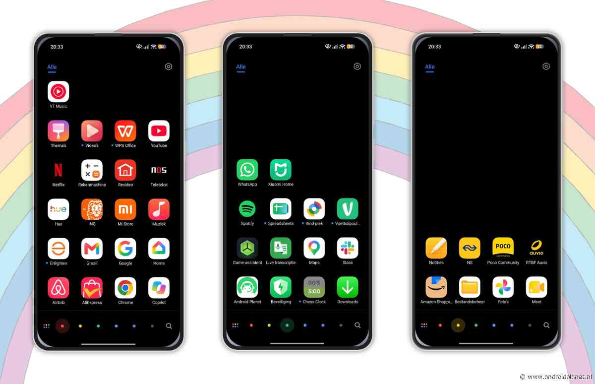 Zo groepeer je al je apps op kleur (en op deze toestellen kan dat)