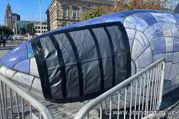 Peta offers to help repair Belfast’s Big Fish – in exchange for pro-vegan plaque