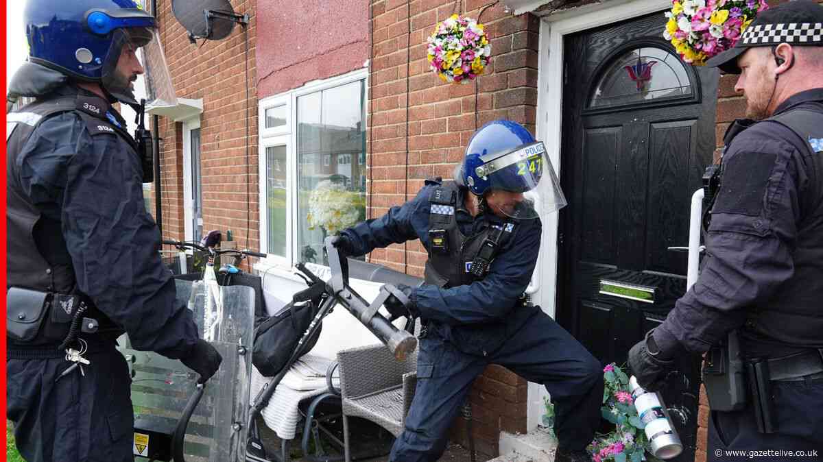 Seven charged after organised crime police raids across South Bank, Grangetown and Eston