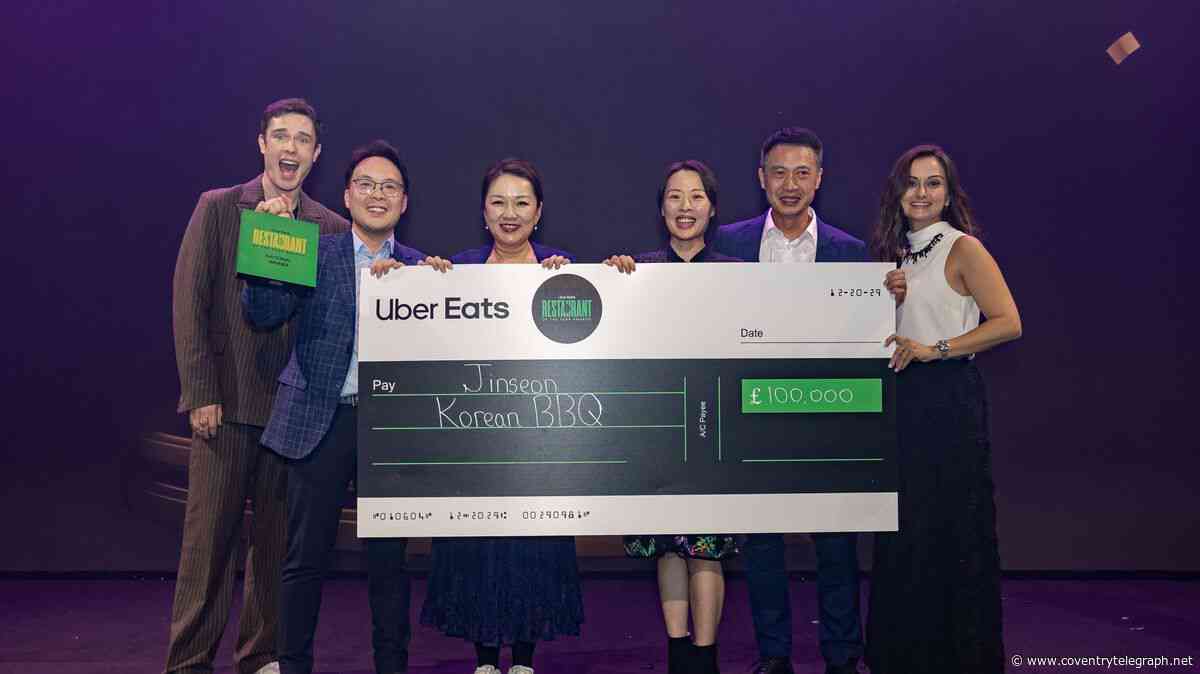 The Coventry restaurant crowned winner of £100,000 Uber Eats Award