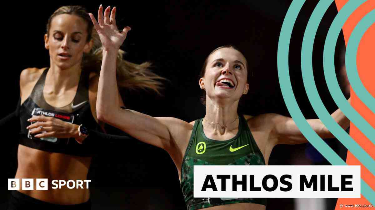 Dramatic sprint finish - Hunter Bell second in Athlos mile
