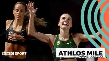 Dramatic sprint finish - Hunter Bell second in Athlos mile