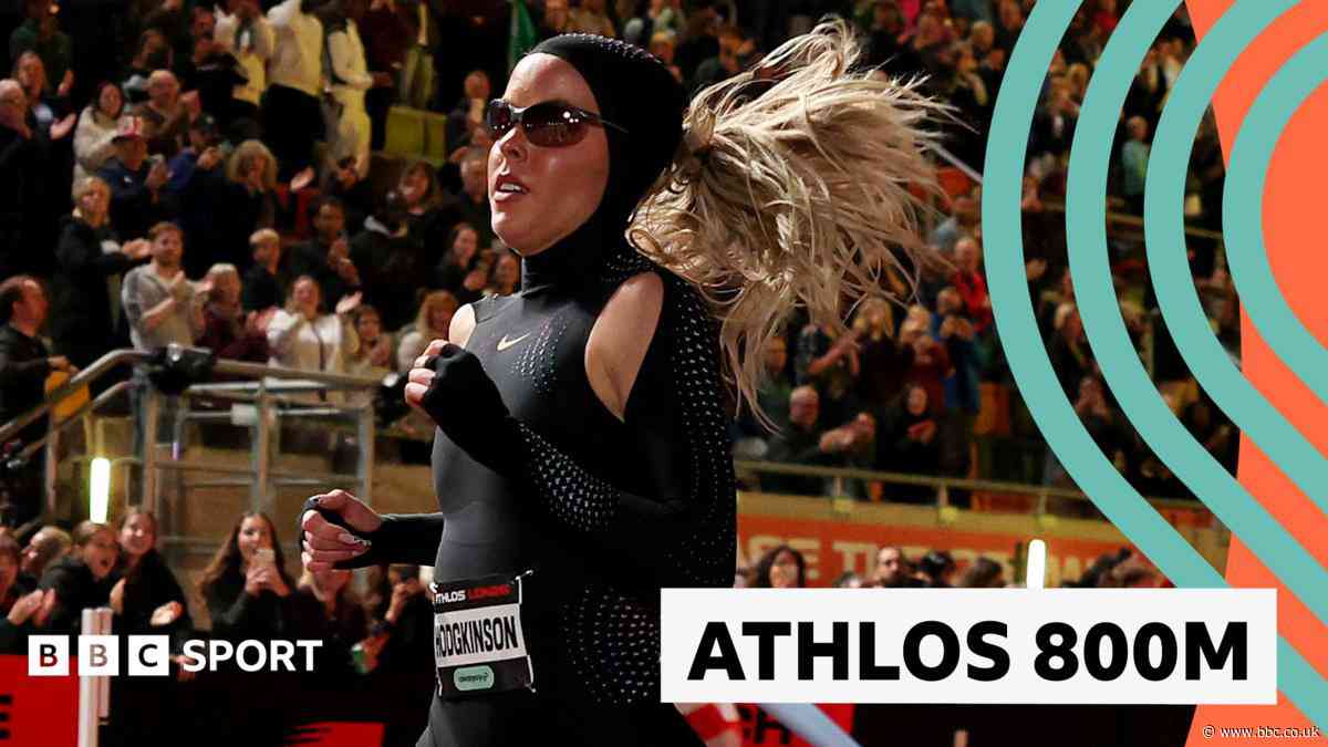 Hodgkinson dazzles to win Athlos 800m