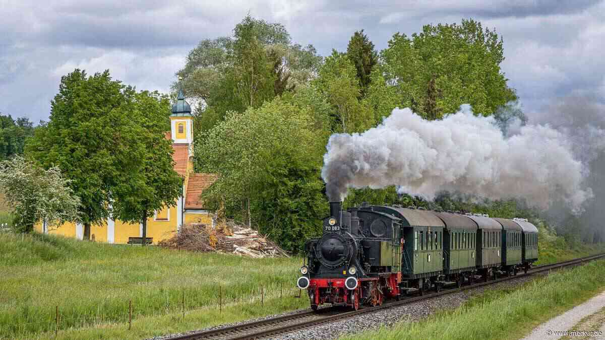Historischer Fugger-Express: Dampflok von 1913 fährt wieder – Plätze begrenzt