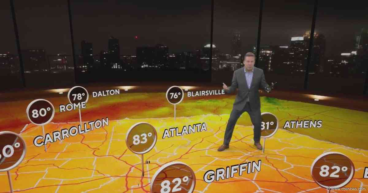 Atlanta weather: Clouds, spotty showers before a sunny fall weekend