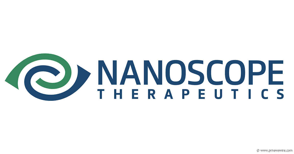 Nanoscope Therapeutics to Present Macular Degeneration and Retinitis Pigmentosa Data at the 26th Euretina Congress and Ophthalmology Futures Forums Retina Forum
