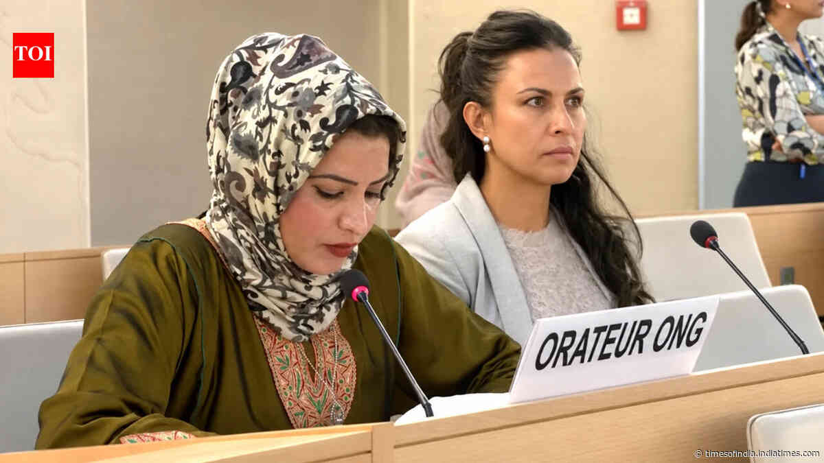 'Utter disregard of human rights': Kashmiri activist slams Pak at UNHRC over PoK protest crackdown