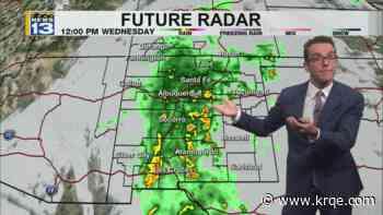 Widespread storms continue across New Mexico