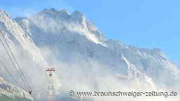 Felssturz erschüttert die Zugspitze – Staubwolke hüllt Gipfel ein