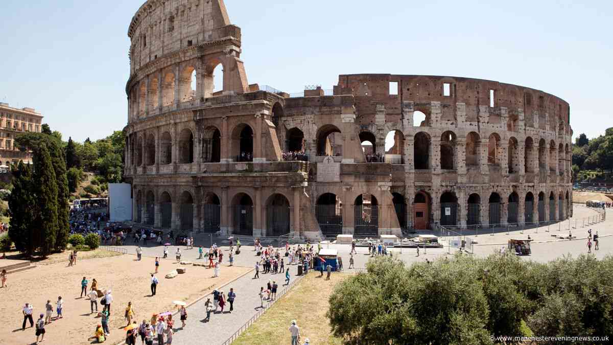 Rome's Colosseum closed to public after man, 22, falls to death in 'workplace accident'