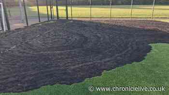Gateshead football pitch destroyed by fireworks as devastated club left 'outraged'