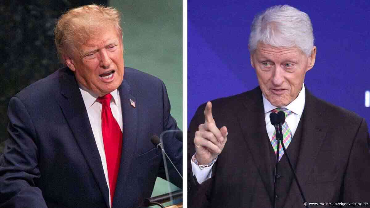 Bill Clinton geht auf Trump los: „Manches davon kann man sich wirklich kaum ausdenken“