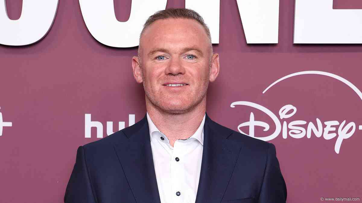 Wayne Rooney turns back the clock as he displays his new nose job, a slimmer physique and smooth skin at Disney reality show premiere