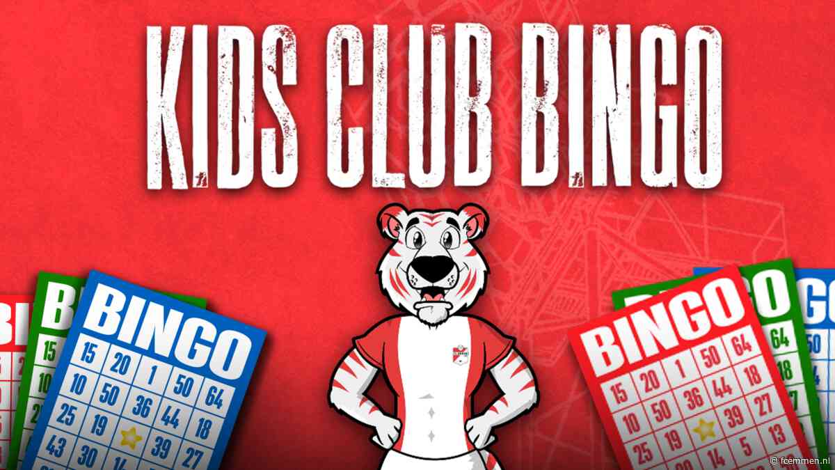 Win leuke prijzen bij de Kids Club Bingo