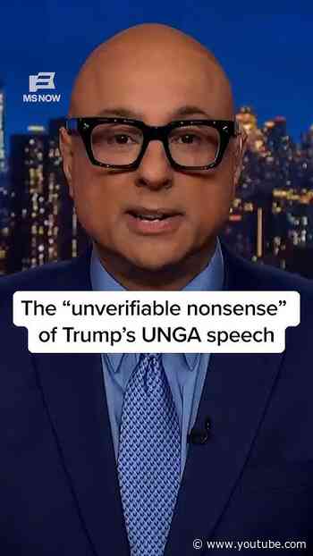 The 'unverifiable nonsense' of Trump's UNGA speech