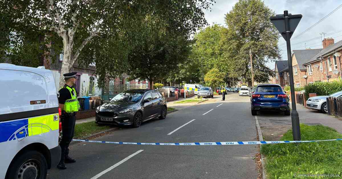 Sheffield shooting crime scene in 19 pictures as forensics study gunshot residue