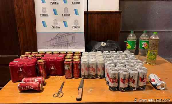 Pringles: robó más de 70 latas de cerveza y lo atraparon tras una persecución
