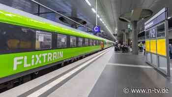Schneller als der ICE? : Flixtrain fährt ab 2027 im Stundentakt auf der Strecke Berlin - Hamburg