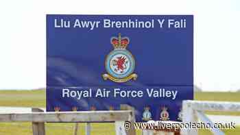 RAF jet from Anglesey crashes as air ambulance lands - updates