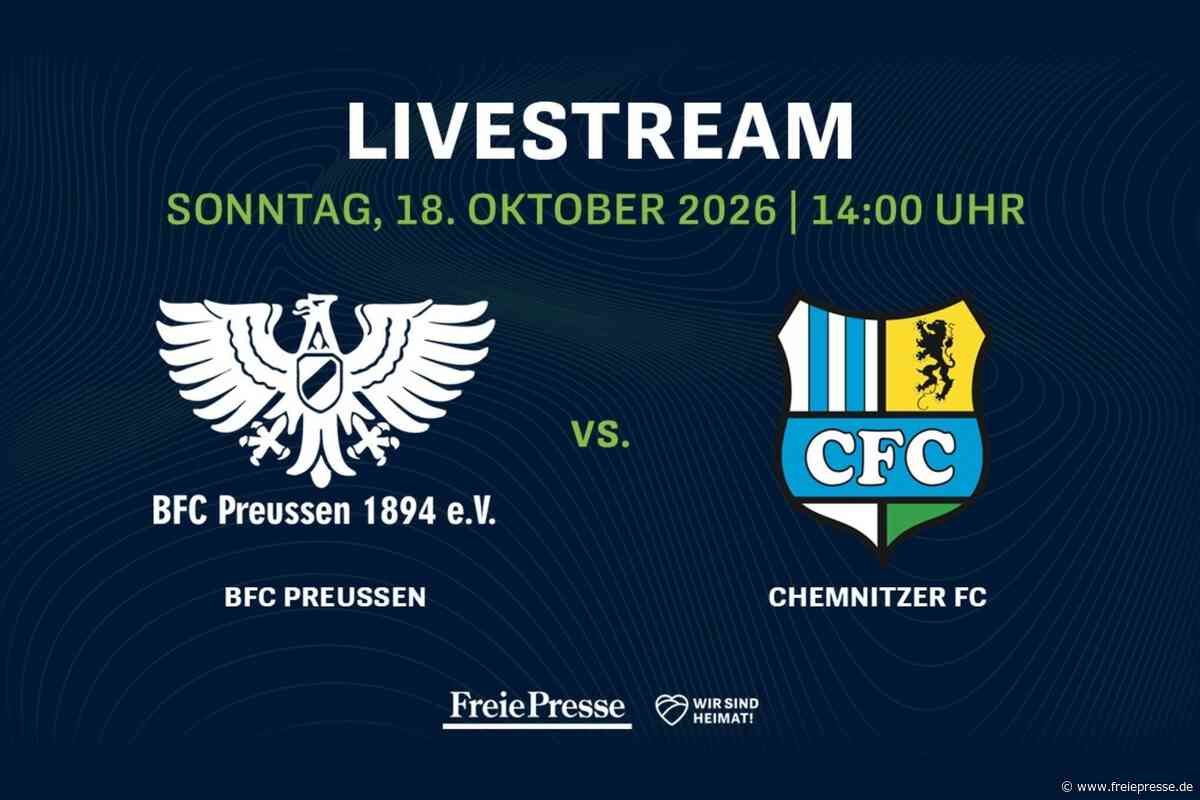 Regionalliga Nordost im Livestream: BFC Preussen gegen Chemnitzer FC