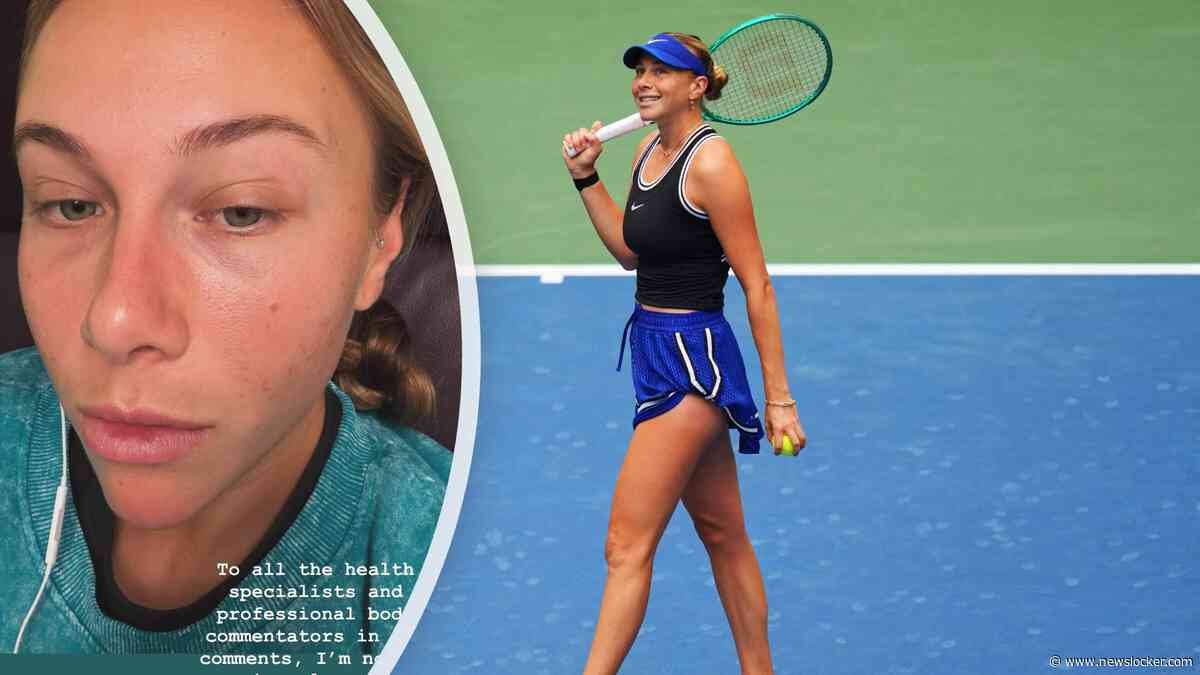 Toptennisster Amanda Anisimova (25) reageert op speculaties over Ozempic na opvallende transformatie
