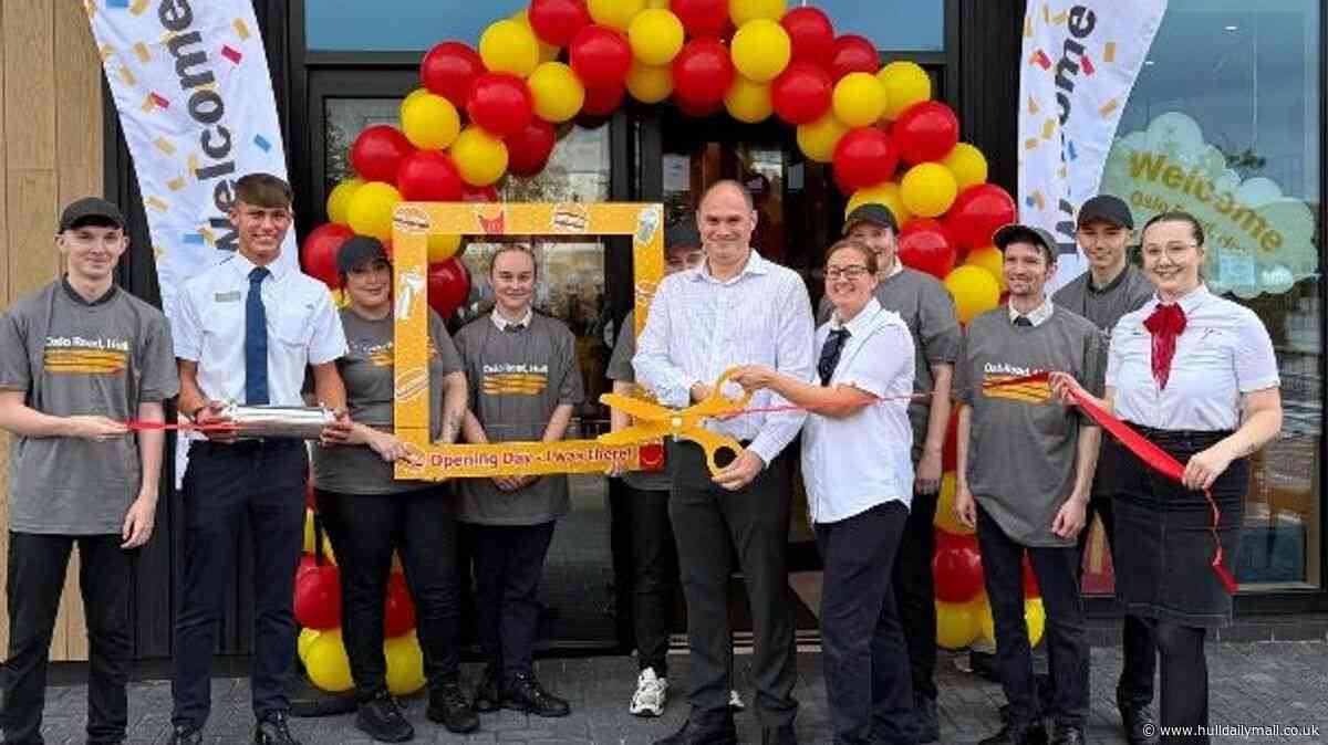New McDonald's restaurant opens its doors in Hull