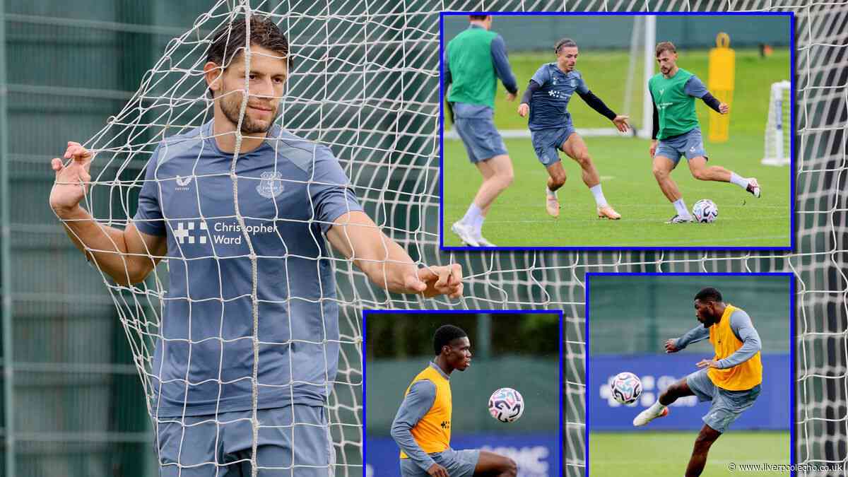 11 Everton players set for extra work as injured pair eye return and friendly planned