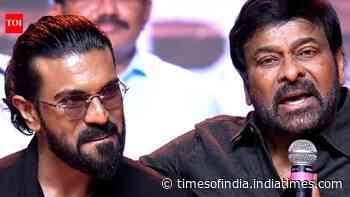 Ram Charan celebrates Chiranjeevi’s 48 years in the Telugu film industry