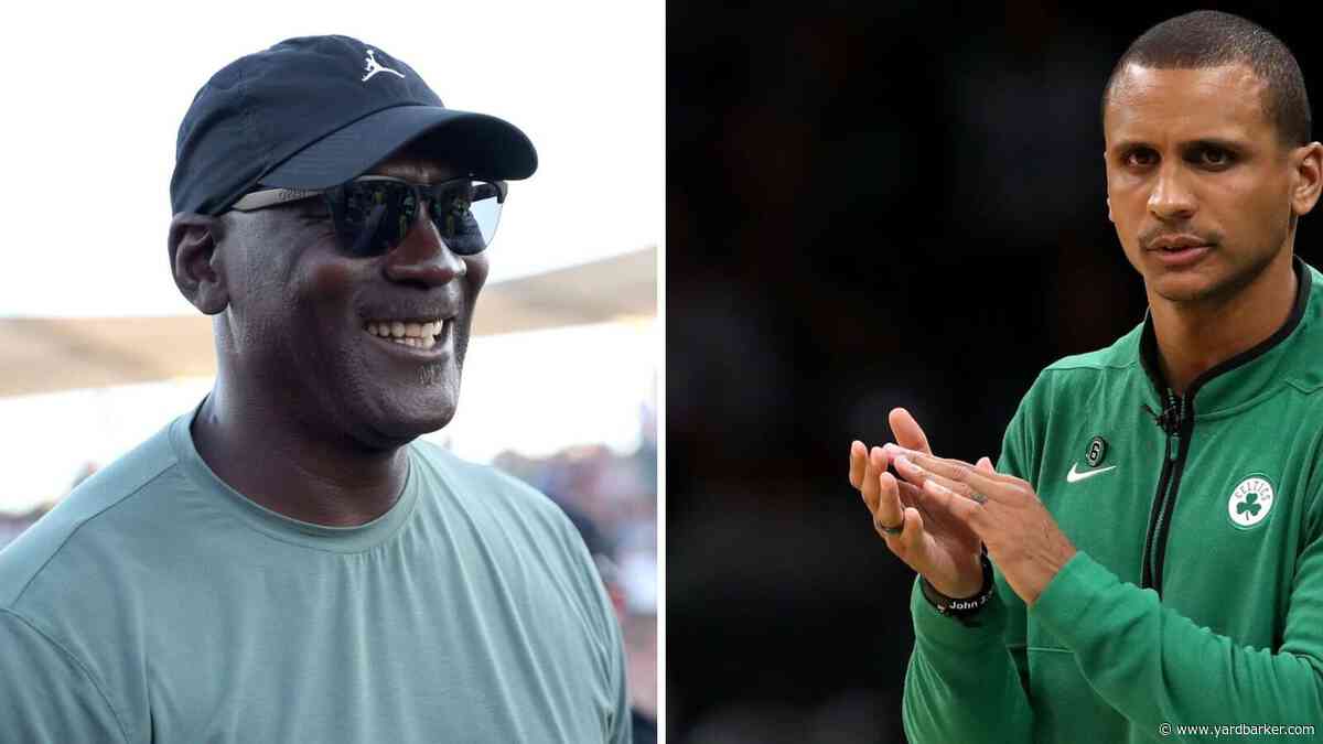 Michael Jordan shared his ‘never won’ mentality with Boston Celtics coach Joe Mazzulla
