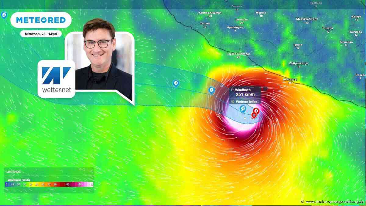 Kategorie-5-Hurrikan „Polo“ tobt vor Mexiko – Urlauber zittern, Super-El-Niño ist schuld
