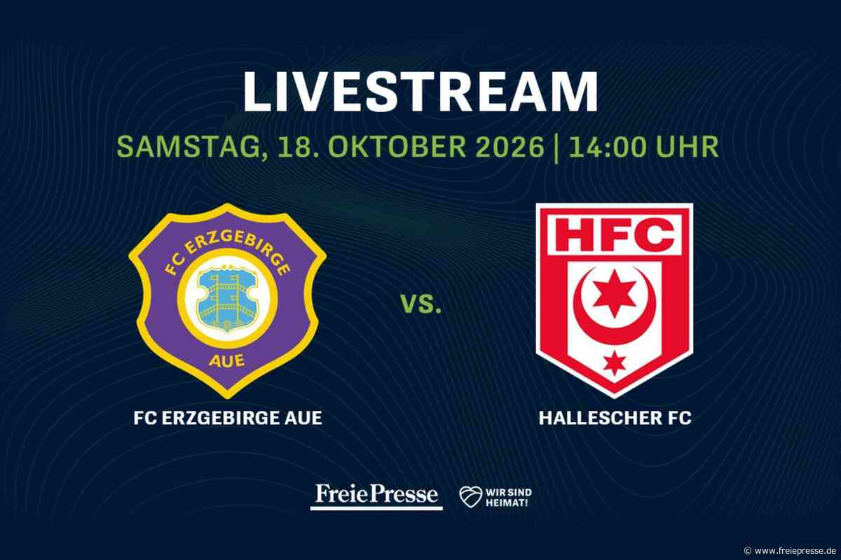 Regionalliga Nordost im Livestream: FC Erzgebirge Aue gegen Hallescher FC