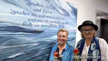 Ausstellung in Grünwald: Zwei Künstlerinnen malen seit sieben Jahren jeden Mittwoch