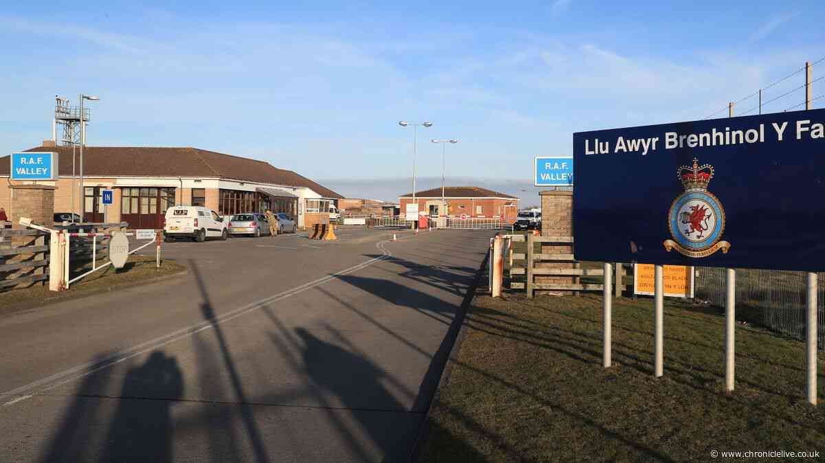 RAF jet crashes moments after take-off in North Wales airfield