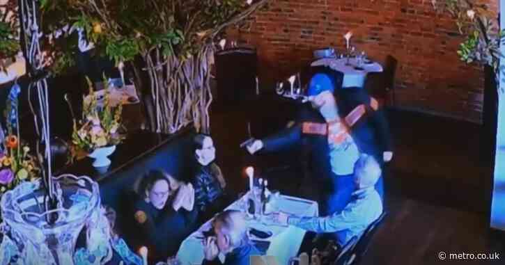 Lawyer whose gun failed as he tried to shoot ex-wife in busy restaurant is jailed