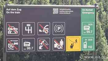 Updates verboten: Schild warnt Autozug-Nutzer – und sorgt für Diskussionen